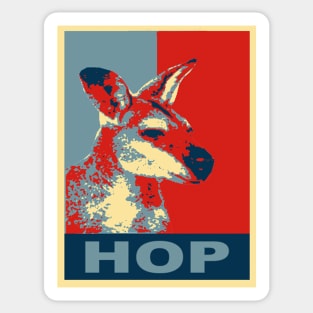 HOP - Yes We Kan-garoo Sticker